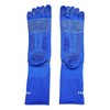 TEMPEST Five-Toe Grip Socks with Non-Slip Support for American Football,