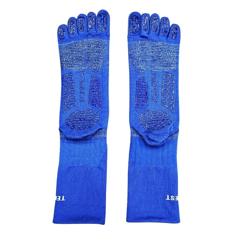 TEMPEST Five-Toe Grip Socks with Non-Slip Support for American Football,