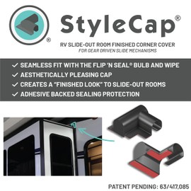 Flip 'N Seal StyleCap® 2006544 for use with Gear Driven Slide-Out Mechanisms (2pcs)