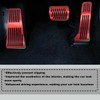 Rxmgf Brake Foot Rest Pedal Cover Gas Accelerator Pedal Cover