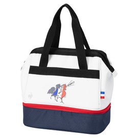 Coq Sportif QQBXJA41 Men's Cart Bag, Double Layer Insulated Lining, Large Capacity, Inner Pocket, Golf, ML00 (Multi)