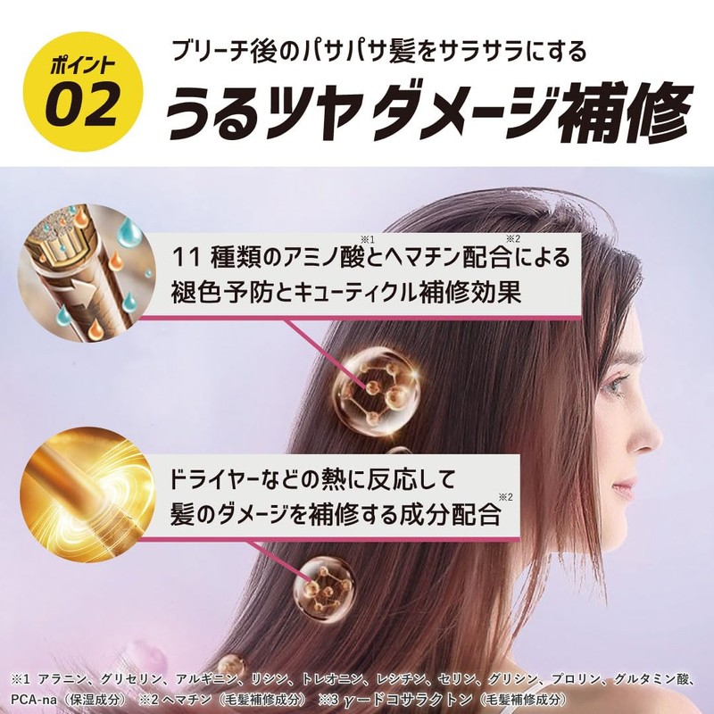 plus eau プリュスオー Color Shampoo for Bleached Hair Pink Fruity