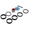 CANSUCC Bicycle Headset Spacer Set with Stem Top Cap and