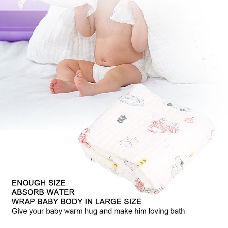 Multi Functional Spring Autumn Cotton Baby Towel Shower Cartoon Bath