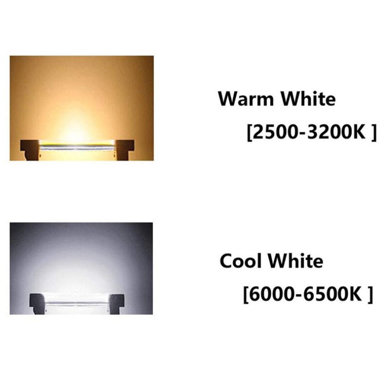 10W R7S LED Bulb (3 Pack) 100W Halogen Equivalent 118mm