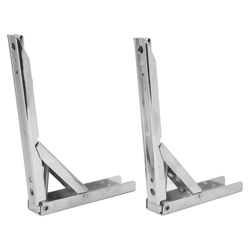 8in Folding Shelf Bracket Wall Mount 45KG Maximum Load Cold