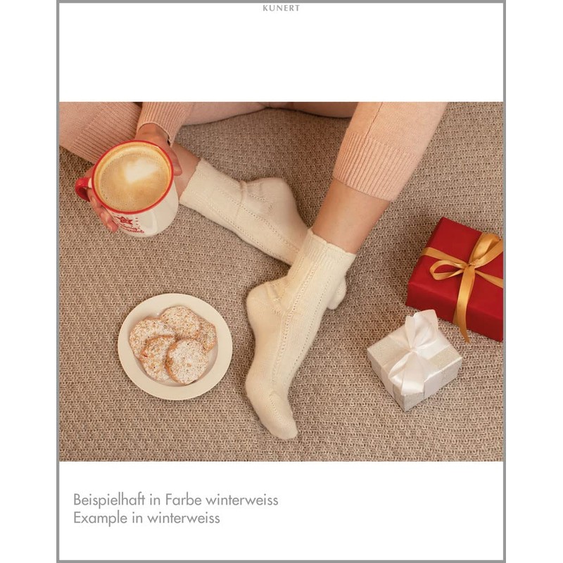 KUNERT Women's Bedsocks Warming Socks, Rose Quartz 3220