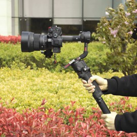 RS3 Vertical Camera Mount, Rugged Portrait Mounting Solution for DJI RS 2/RS 3/RS3 PRO for IG YouTube SNS Tiktok Video - Extended Vertical Shooting