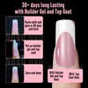 NOVO OVO Medium Slightly Curved White French Tip Nail Tips