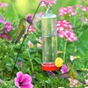 Perky-Pet Planter Box Plastic Hummingbird Feeder with Hanging Rod, 3