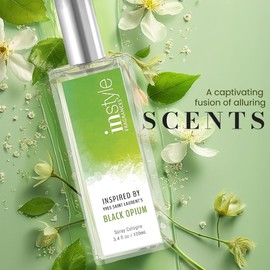 Instyle Fragrances, Inspired by Yves Saint Laurent's Black Opium, Eau de Toilette, Fragrance for Women, Vegan, Paraben Free, Phthalate Free, Never Tested on Animals, 3.4 Fluid Ounces