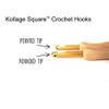 Kollage Square® Pointed Crochet Hooks, 6" / 15 cm (2.25