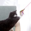 IUHKBH Tinsel Cat Wands, 3 PCS Shiny Teaser Wands Interactive