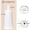 CoreReplace Juego 2 Filtros Agua Repuesto Cafetera Breville Claro Swiss