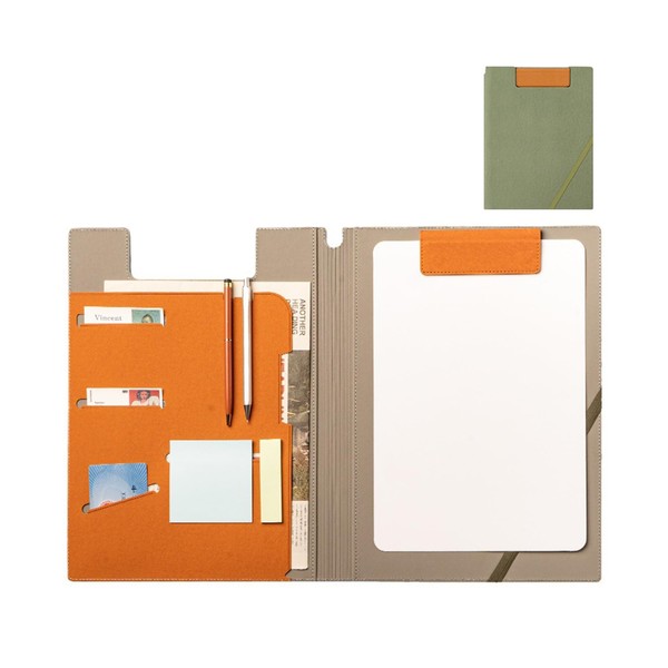 Writing Case, A4 Clipboard Folder with Magnetic Closure, Organiser Office