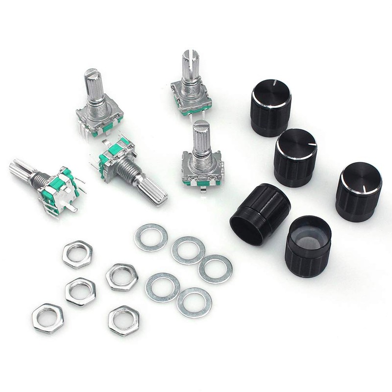 WayinTop 5 Set 360 Degree Rotary Encoder Module EC11 Digital