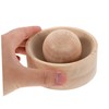 BESPORTBLE Wooden Dumpling Maker Mold with Manual Dough Press for