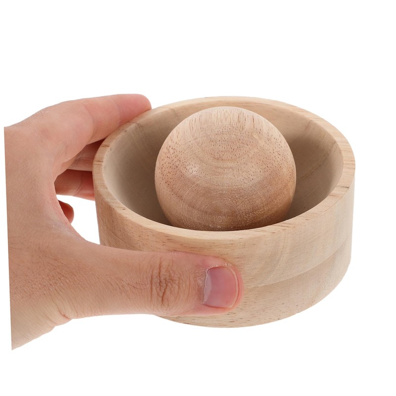 BESPORTBLE Wooden Dumpling Maker Mold with Manual Dough Press for
