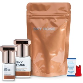 Sky Glue Eyelash Glue (5 ml, Lid Colour: Rose) Eyelash Extension Long Lasting Ultra Strong Hold Eyelashes Lashes New Glue by SKY Rose