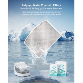 Cat Water Fountain Filters for PF1/PF1L, Automatic Pet Water Fountain