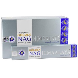 Golden Nag Wierook Himaalaya (12 Packs)
