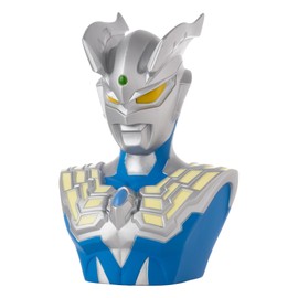 Lecre Ultraman Zero, Total Height: Approx. 7.5 inches (19 cm), Ultra Bank, PVC, 160, For Ages 6 and Up