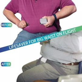 Airplane Seat Belt Extender Extension Airline/Buckle Airline Seatbelt Adjustable
