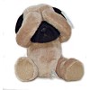 Russ Peek-a-Buddy Pug Dog Mini Plush from Russ Berrie Vintage