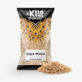 A Kilo of Spices | Soya Mince 500g | High Protein, Vegan & Vegetarian Meat Substitute | Ideal for Healthy Cooking | Perfect for Bolognese, Chilli, and Meat-Free Dishes | Low Fat & Rich in Fibre