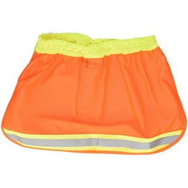 Delta Plus S268 Hi-Vizability Mesh Neck Shield, Fluorescent Orange (WEL19282HO)