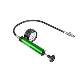 YISINIUTUO Universal Radiator Pressure Tester, Aluminum Automotive Cooling System Radiator Pressure Tester Tool,Pressure Test Pump with Pressure Gauge,Fit for Adapters for Various Car Models
