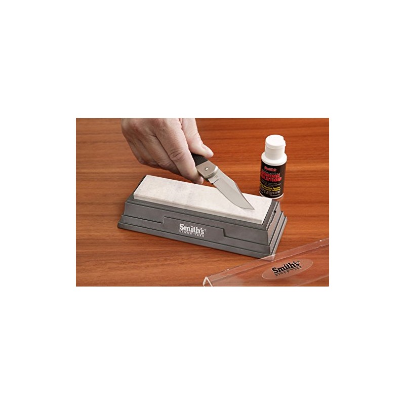 Smith's MBS6 6” Natural Arkansas Bench Stone – General Purpose