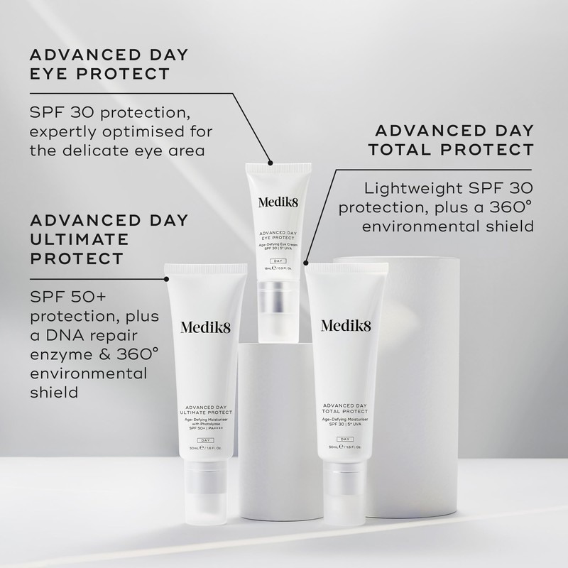 Medik8 Advanced Day Total Protect SPF 30 Face Moisturiser -