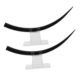 FOMIYES 2pcs Eyelash Training Model Natural Curl Wispy Lashes Essential Eyelash Demonstration Tool for Salon Displays and Beauty Education