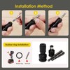 Pack of 2 Impact Wrench Bit Adapter, Bit Holder Socket