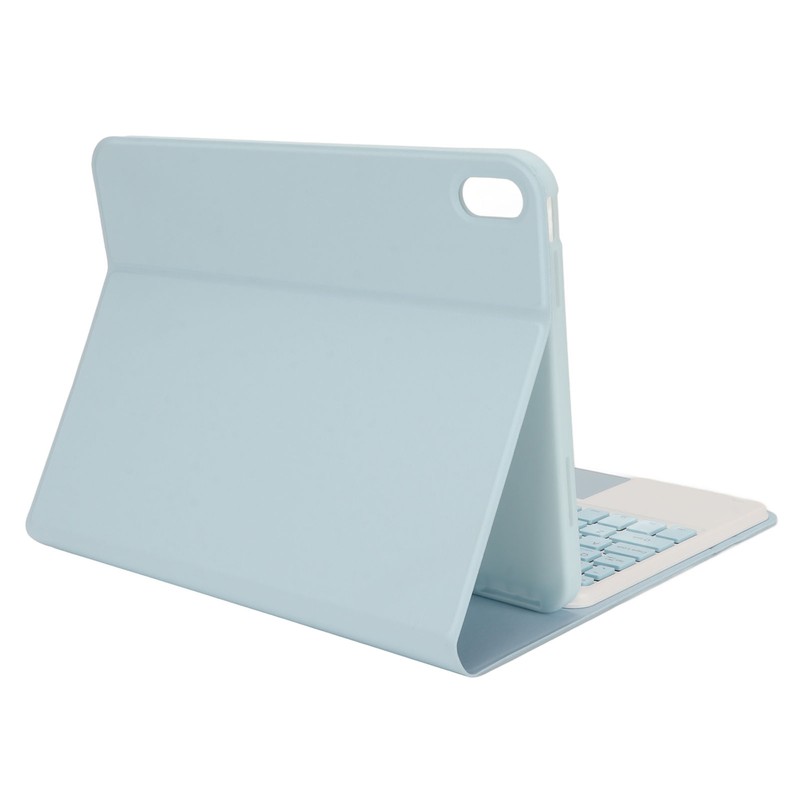 Tablet Case with Magnetic Keyboard Pencil Holder Touchpad for IOS