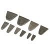 10pc Hammer Wedge Set Handle Slot Eye Repair Head Handles