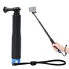 Waterproof Extendable Selfie Stick, 19-49cm Pole Handle Monopod Blue Telescopic