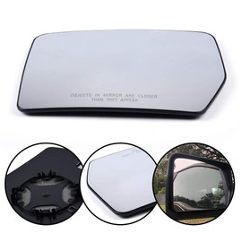 G-PLUS Front Left Driver Side Replacement Mirror Glass Compatible with 2011-2014 Ford F150 BL3Z-17K707-A BL3Z17K707A