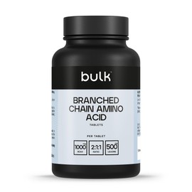 Bulk Pure Branched Chain Amino Acid (BCAA) Tablets, 1000 mg, Pack of 250, 50 Servings, Packaging May Vary