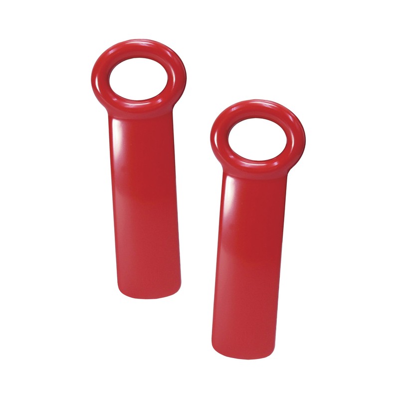 Brix JarKey Original Easy Jar Key Opener, 2-Pack, Red