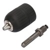 1/2-20UNF 2.0-13mm Keyless Chuck, Chuck Drill with Round Handle SDS