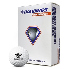 Diawings Golf Balls for Women, Seniors & Kids – Easy Control & Straight Flight | Soft Feel, Maximum Visibility & Increased Distance for Slow Swing Speeds | USGA & R&A Certified | 6 Balls