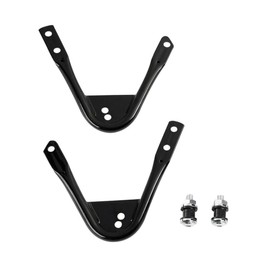 EIOFEVY 2-up Docking Hardware Kit for Electra 1997-2008 for Road 1998-2008 for Road King 1997-2008 for Street 2006-2008 Tour Pack Pak Models 07 -(Black)