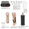 Coil Tattoo Machine Kit Clip Cord Foot Pedal Power Supply