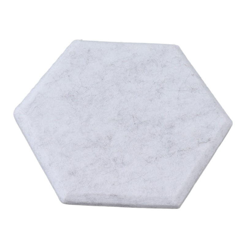 12PCS Hexagon Acoustic Panels High Density Sound Absorbing Panels Sound