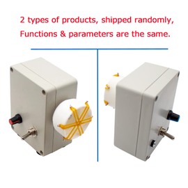 Toplionace AC 100-240 V Professional Electric Fishing Rod Tool, DIY Fishing Winding Machine, 0-60 RPM, Adjustable Forward and Reverse Switch