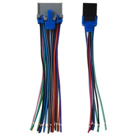 New Car Stereo Radio Wiring Harness Plug Kit Replaces Part# 71-2003-1 Fit for PONTIAC GRAND PRIX 2004 2005 2006 2007 2008,Updated Replacement