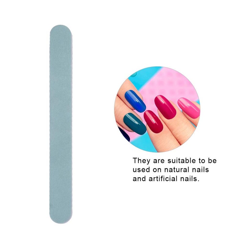 Salmue Herramientas de manicura para Lijado de limas de uñas,