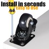 QNCZ Caster Wheels, 2" Caster Set of 4, Heavy Duty